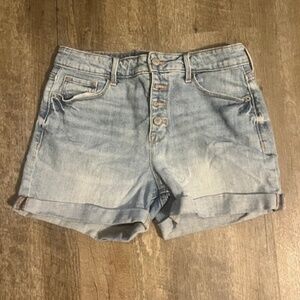 Old Navy High‑Rise Denim Shorts – Light Wash